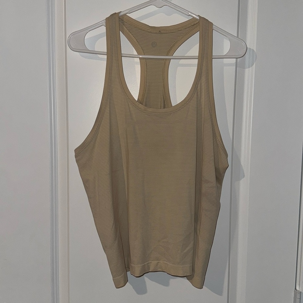 Lululemon Swiftly Tech Racerback tank top waist length size 14